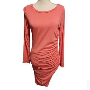 Vanilla‎ Bay pink fitted dress